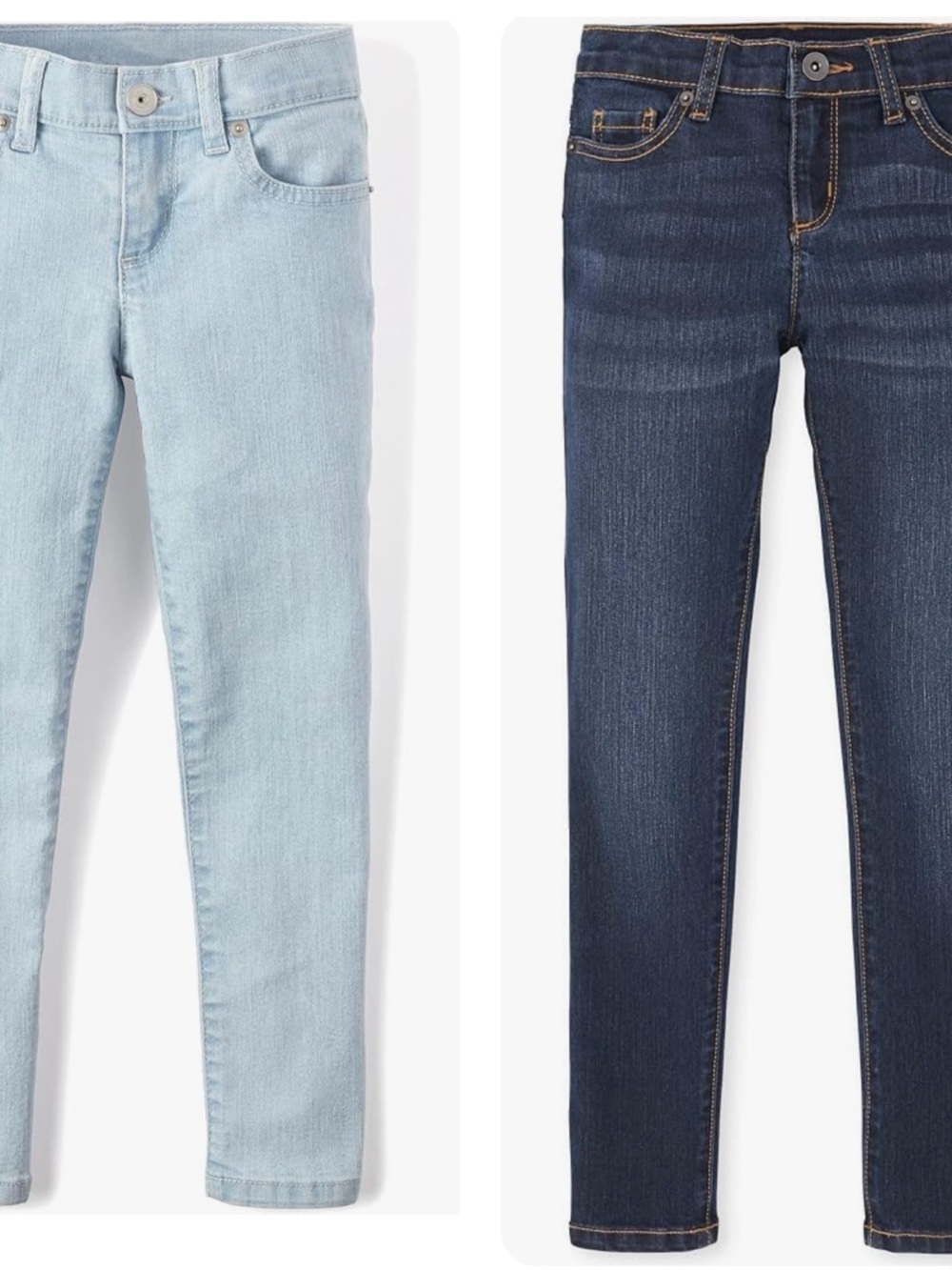 The Children’s Place Girls Super Skinny Jeans | 2 Pairs | Size 10